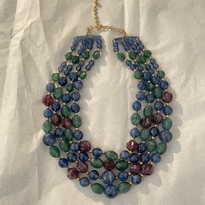 Multi Strand Beaded Necklace